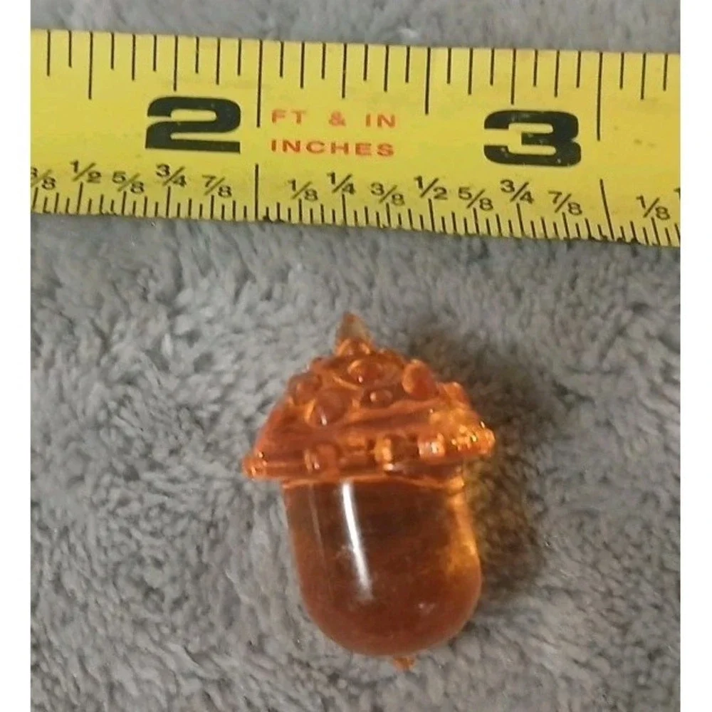 66 Acrylic Pumpkins Acorns Fall Mini Decorations‎ Bowl Jar Filler Cake Topper